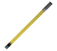 Keepo USB Bracelet with Satin Plaque Plaque with a Satin Finish and Circle Pattern 64 GB Giallo Scuolabus