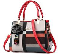 KEEPOP Purses and Handbags for Women Top Handle Bags Leather Satchel Totes Shoulder Bag with Pendant