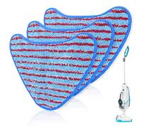 KEEPOW 2-Fibre Pads for Vax Steam Mop, S85-CM/S86-SF-CC/S86-SF-C, 3 Pack