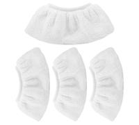 KEEPOW 4-Pack Compatible with Karcher Steam Cleaner Accessories, Handheld Nozzle Pads for Karcher SC 1 SC 2 SC 3 SC 4 SC 5 (For Karcher Hand Nozzle)