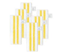 KEEPOW Microfibre Floor Pads for Karcher EasyFix SC2, SC3, SC4, SC5 | 6 Pack Washable Replacement Mop Cloths for Steam Cleaner Hard Floors and Tiles