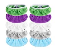 KEEPOW Reusable Microfibre Refill Pads compatible with Flash Mop, Machine Washable Refills for Flash Speed Mop Refill Wipes, for Hardwood Floor Cleaning, 8 Pack