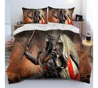 KeepRock Knights Templar Crusaders 3D Printed Duvet Cover Bedding Set Quilt Comforter Cover Home Textiles