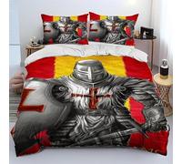 KeepRock Knights Templar Crusaders 3D Printed Duvet Cover Bedding Set Quilt Comforter Cover Home Textiles