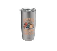 Keeps Soul Calm Coffee Drinker Caffeine Quilting Knitting Stainless Steel Insulated Tumbler
