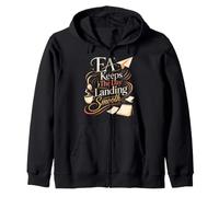 Keeps The Day Landing Smooth Executive Assistant Zip Hoodie