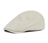 KeepSa Cotton Mens Vintage Flat Cap Gatsby Ivy Irish Newsboy Hat Adjustable Breathable Hunting Cabbie Beret Summer Hats