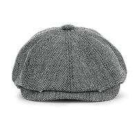 KeepSa Newsboy Cap Baker Boy Hat Flat Caps - 8 Panel Peaky Herringbone Tweed Gatsby Hat Ivy Irish Cap for Men and Women
