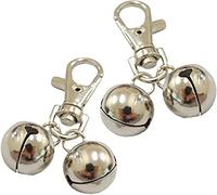 Keepsafe Purse Handbag Keys Security Nickel Plated Bell Attachment to Prevent Pick Pockets 100 x Unit…