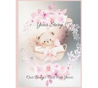 Keepsake Memory Book Our Baby Girl's First Five Years:: Capture the joy, love, and unforgettable moments of your baby girl’s Milestones of First 5 ... to Age 5, Scrapbook, Over 100 photo placement