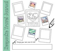 Keepsake Travel Journal: Filled with Creative Prompts for Families to Capture Memories While Travelling, Over 100 Pages, Square, Perfect for Holidays, Vacations, Adventures and Trips