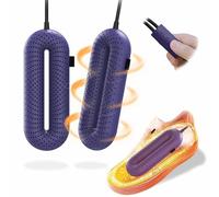 Keepsort Boot Dryer Shoe dryer with 1532 heat dissipation holes, 360° drying, foot dryer eliminates bad odors! 3 Speed Timing, Intelligent constant temperature control, heating quickly and evenly
