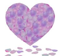 Keepsweat Rose Petals, 1200 Pcs Pink White Purple - Silk Rose Petals for Wedding Party Decoration