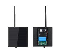 KEEPTEEN D5 Solar Lora Meshtastic Mesh Node Repeater 5w BC Solar Panel Bult in Heltec ESP32 V3 Lora WiFi Bluetooth 5200mAh Battery