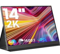 KEEPTIME - Triple Display Extender for Laptop, 14-16" IPS 1080P Portable Monitor with USB-C Port, Plug and Play, Dual Display Extender for Windows/Mac/Android/Switch