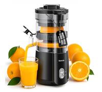 Keerain Electric Citrus Juicer Machine, Automatic Orange Lemon Lime Juicer with Cleaning Brush, Compact Fruit Juicer Squeezer for Efficient Juicing