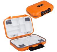 Keeshine Waterproof Fishing Lure Boxes,Small Case,Mini Box Storage Containers Fly Ice Fishing