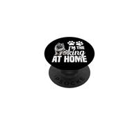Keeshond Dad Puppy Lover Dog Lover The King Keeshond PopSockets Adhesive PopGrip