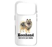 Keeshond Dog Born to be Your Shadow for Pet Owners Case for iPhone 17 Pro