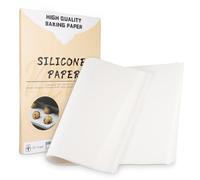 KEESIN 200 Pieces Baking Paper, Greaseproof Paper, Parchment Paper for Baking, Baking Paper for Hot Air Fryer and Baking