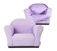 Keet Roundy Kid's Chair + Cover Combo Set, Lavender