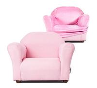 Keet Roundy Kid's Chair + Cover Combo Set, Pink