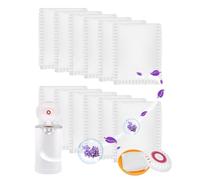 KeeTidy Diaper Pail Deodorizer Odor Absorber Compatible with Munchkin Arm & Hammer Puck Baking Soda Cartridge, Lavender Scented Diaper Pail Odor Eliminator, 12 Pack