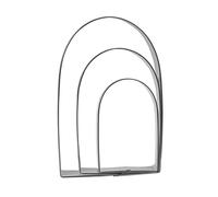 Keewah Arch Cookie Cutter Set - 5", 4", 3" - 3 Piece - Stainless Steel