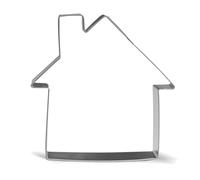 Keewah House Cookie Cutter, 4.5”, Stainless Steel