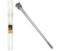 Keewaki Breakthrough Bit - SDS-max Thru-Hole Rotary Hammer Bit, 68mm x 600mm, Heavy-Duty Concrete Core for Masonry and Brick, Includes Storage Tube