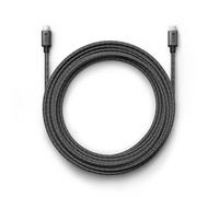 KEF C-Link Interspeaker Cable for LSX II LT, Grey | 8 metres | High Tenacity Fabric