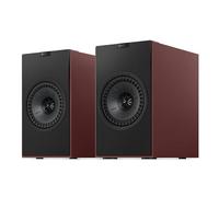 KEF Coda W Wireless HiFi Bookshelf Speakers, Vintage Burgundy | Bluetooth 5.4 aptX Lossless | Compatible with Turntable, TV, PC, Laptop & more | Music | TV & Home Cinema | Gaming