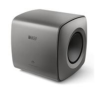 KEF KC62 6.5 Inch 1000W Compact Powered Subwoofer (Titanium Grey)