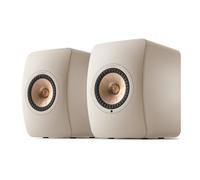 KEF LS50W MKII Wireless Speakers (Pair) Sand Shell