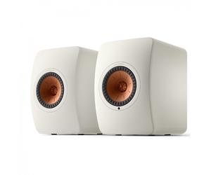 KEF LS50W Wireless II Bookshelf Speakers (Pair) Mineral White
