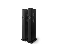 KEF LS60 Wireless Floorstanding Speakers - Carbon Black