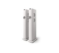Kef Mineral White Ls60 Wireless Active Floor Speaker