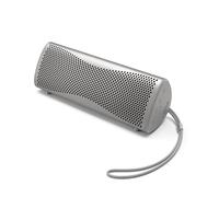 KEF Muo Portable Bluetooth Speaker, Wireless Waterproof Speaker, Silver | For Home & Outdoor Use | 24hr Battery | Bluetooth 5.4 aptX Adaptive | IP67 Waterproof | Premium Hi-Fi Sound | USB-C Charging