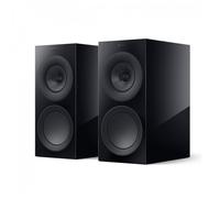 KEF R3 Meta Standmount Speakers Black Gloss