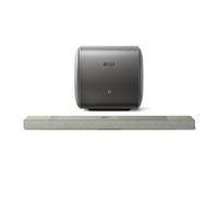 KEF XIO Soundbar and KC62 Subwoofer Bundle Grey with Free KW2 RX Receiver