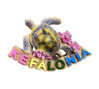 Kefalonia Greece Creative Turtle Refrigerator Magnet 3D Travel Souvenir Fridge Decoration Magnetic Sticker Craft Collection