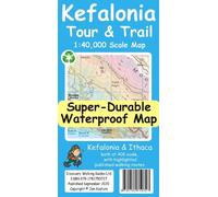 Kefalonia Tour and Trail Map