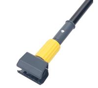 KeFanta Metal Mop Handle Commercial Heavy Duty,58” Industrial Mop Stick with Jaw Clamp, Wet Gripper Mop Head Replacement Holder for Floor Cleaning