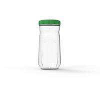 Kefirko Storage Jar, encourages growth of beneficial cultures and prevents unwanted spoilage, 1.4l Green