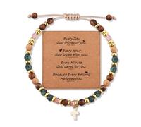 Kefley Christian Gifts for Women Prayer Bible Journal Bracelet