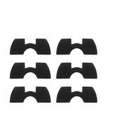 KEFLSLFRN 3/6PC Front Fork Vibration Shake Avoid Damping Rubber Pad Foldin Accessories for Xiao-mi Mijia M365 Electric Scooter Accessories(2set black)