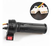 KEFLSLFRN Bike Bicycle Throttle E-bike Twist-Throttle High Medium Low Speed Forward Reverse Accelerator Cycling Ebike Cycling Accessories(B)