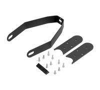 KEFLSLFRN Rear Fender Support With Metal Bracket With Gap Cover Pad For Xiao-mi M365 Pro Pro 2 Electric Scooter 8.5/10 Inch Tire Wheel Part(Black)