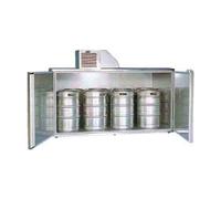 Keg Cooler, Pre-Cooler for 8 Kegs, Galvanized Steel Sheet