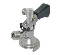 Keg coupler - keg closure, type M - side outlet (counter tap)
